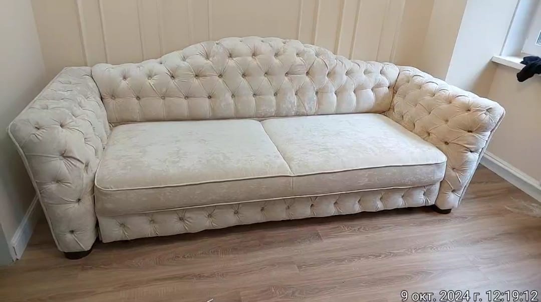 Замена обивки дивана на дому. Кожуховская